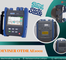 Enhance Your Fiber Optic Network with the Deviser OTDR AE1001